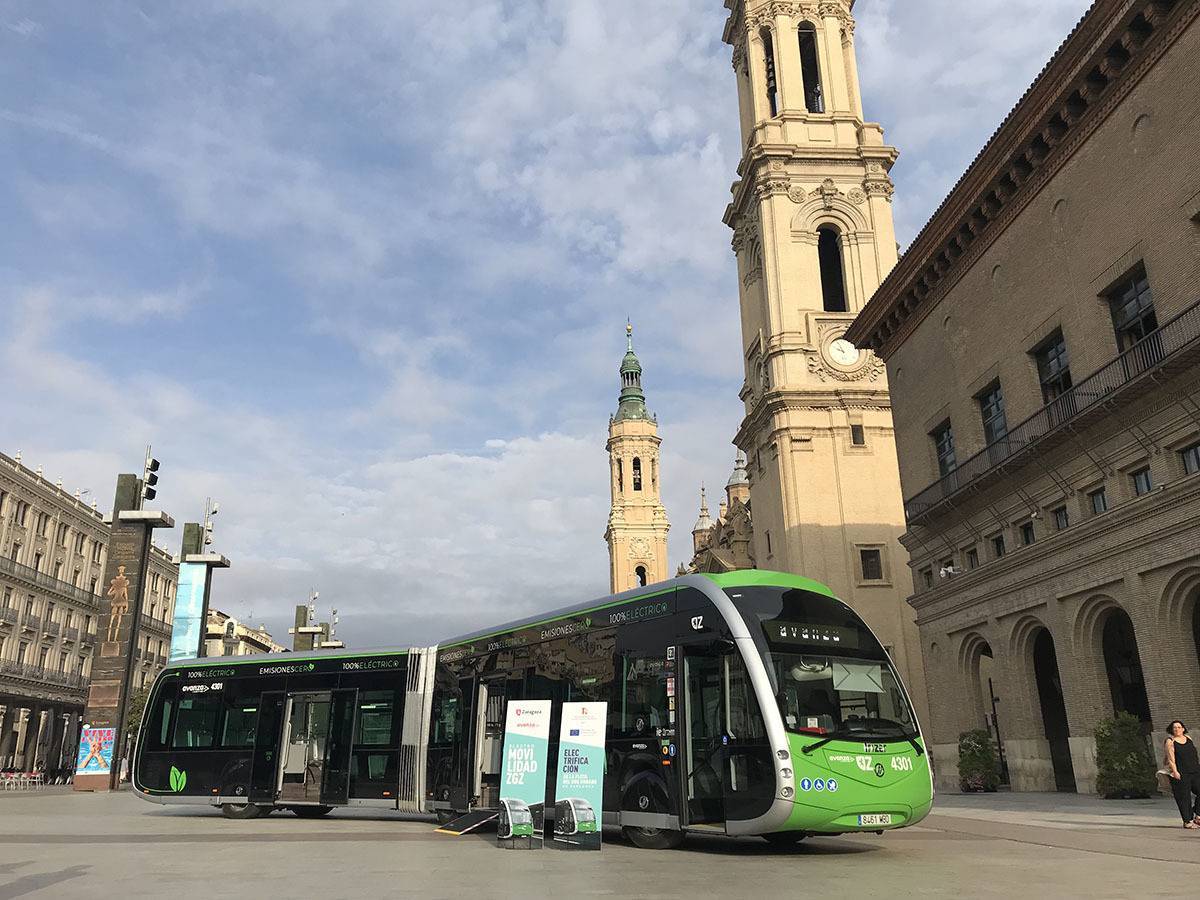 Zaragoza will buy 23 new electric buses in the next few days