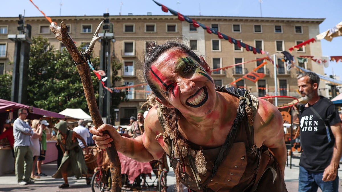 Christian, Jewish and Muslim cultures revive in Zaragoza with the medieval market