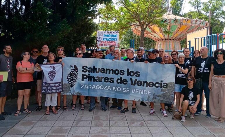 “Let’s save the Pinares de Venice” starts the appeal against the extension of the attraction park