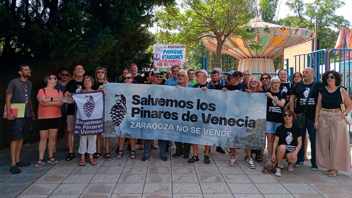 “Let’s save the Pinares de Venice” starts the appeal against the extension of the attraction park