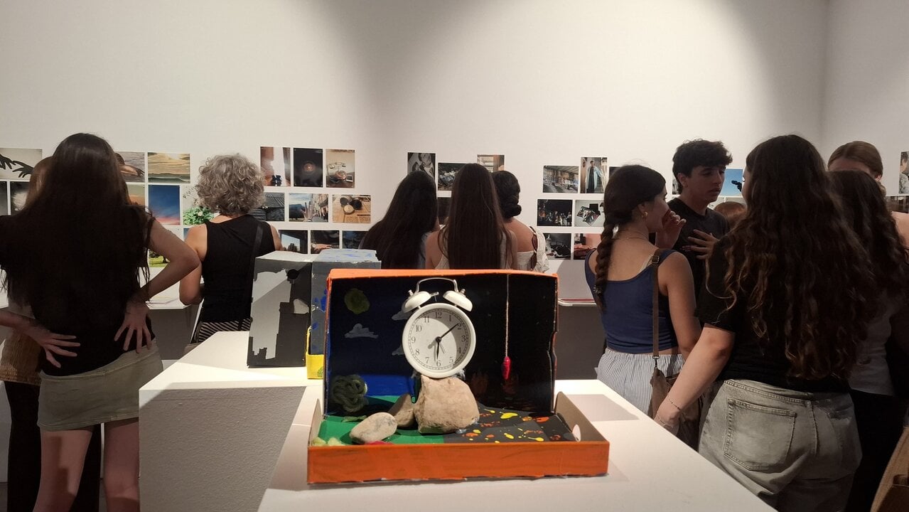 Students from eight educational centers in Aragon exhibit their work at the IAACC Pablo Serrano