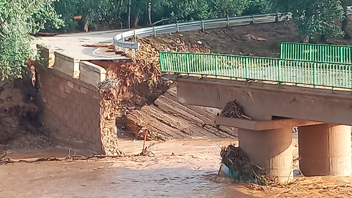 Several areas of Aragon are razed behind the storms