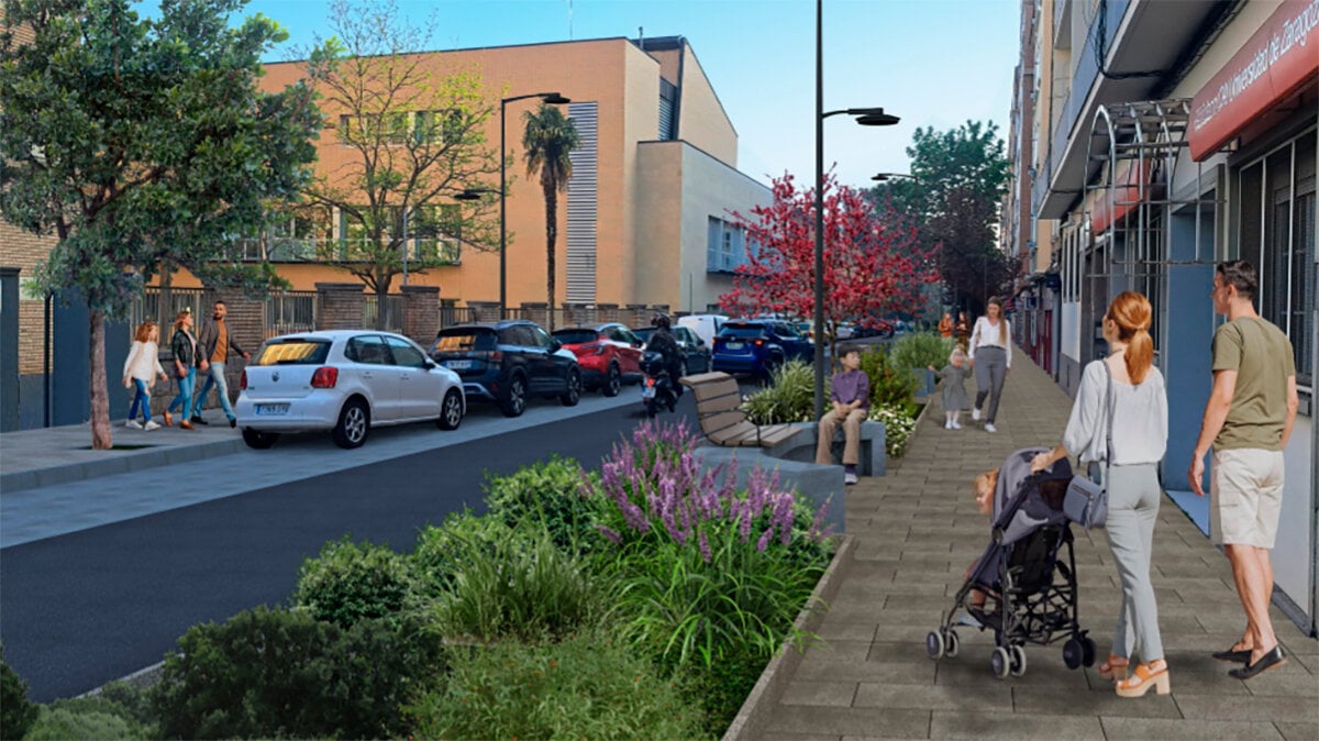 This will be the reform of Pedro Cerbuna Street in Zaragoza