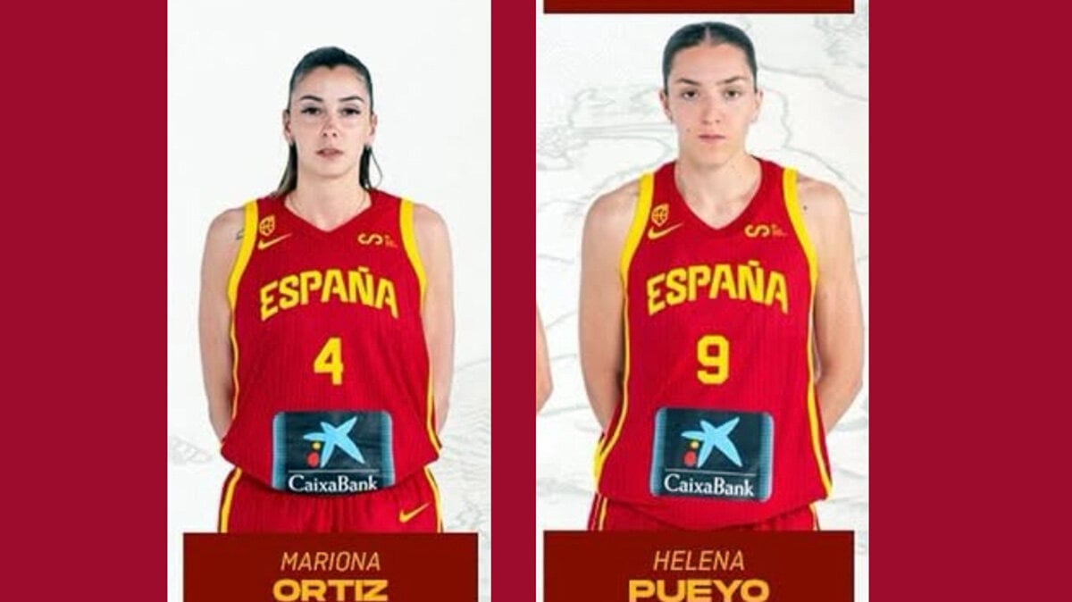 Mariona Ortiz and Helena Pueyo, in the final list of Spain for the Eurobasket