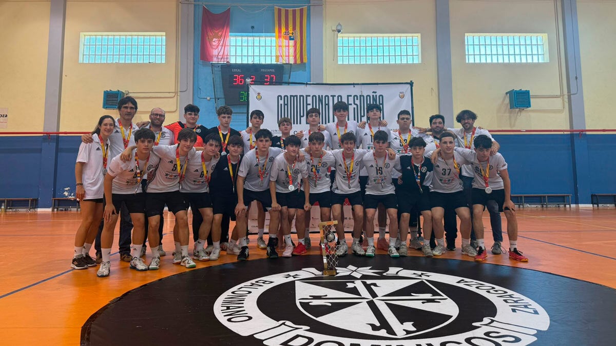 Dominican handball stays a single goal from being champion of Spain cadet against Barça B (36-37)