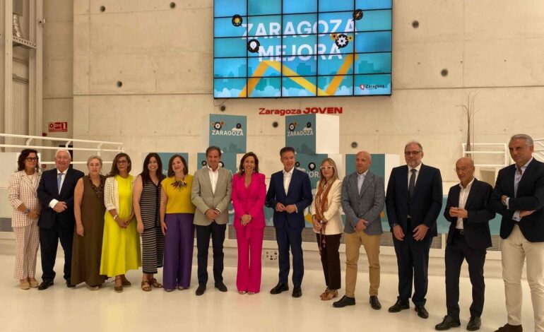 CHUECA presumes management: “It is not remembered such a moment in Zaragoza except the months prior to the expo”