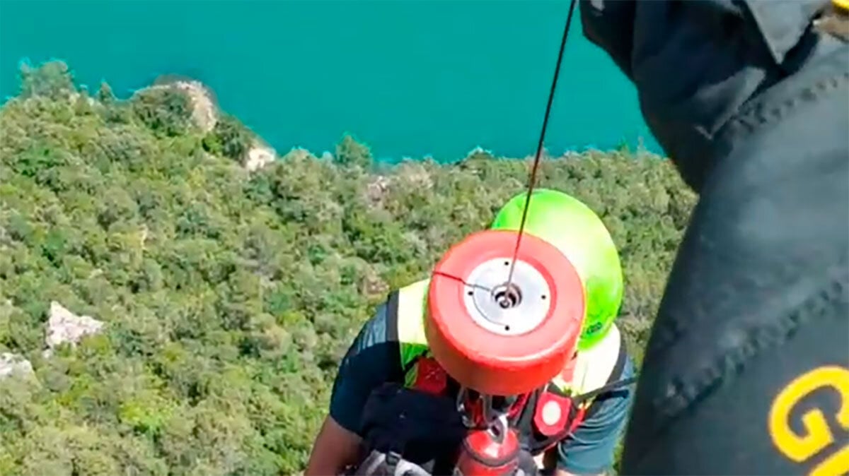 A loose rock, a poorly insured rappel and a 15 -meter drop: intense week of bailouts in the Pyrenees