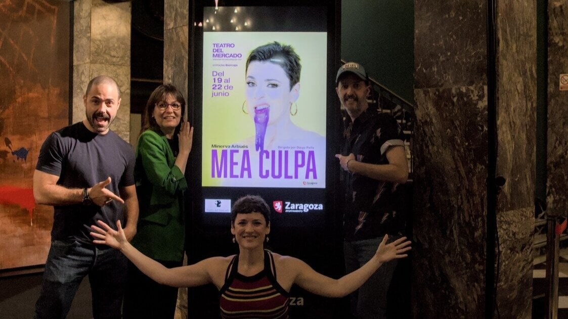 Minerva Arbués is launched into the abyss with humor, truth and self -love in the work “Mea Culpa” 