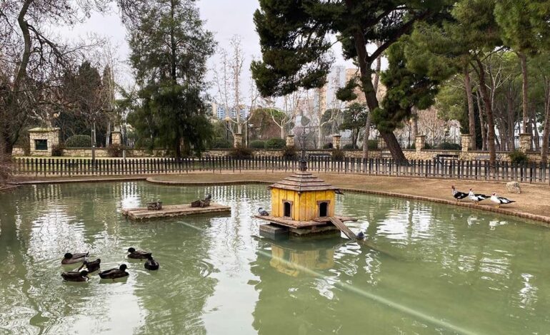 This will be the new Botanical Garden of the Grande Park: pond, banks and medicinal species