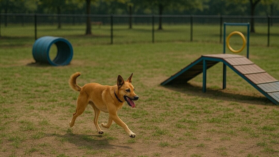 Pineda helps dogs: Vila-Seca opens this summer five parks for canine recreation