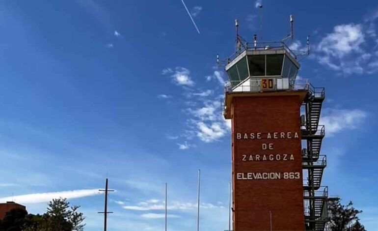 The 43 Air Force Group reinforces the state fire campaign from Zaragoza