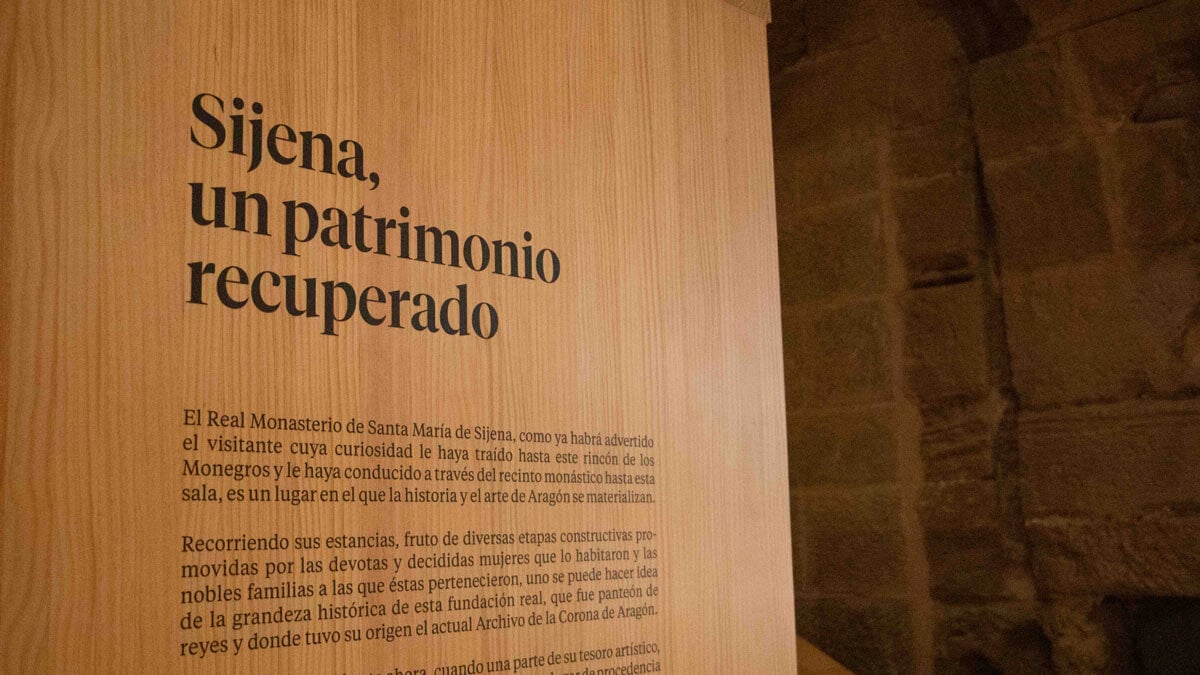 The transport of the mural paintings to the monastery of Sijena will last a whole month
