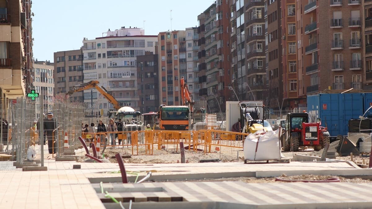The works of Avenida de Navarra reach 60%: new changes in traffic