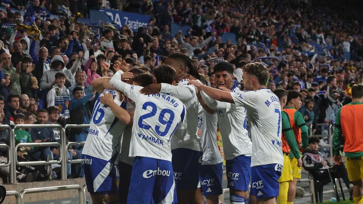 Real Zaragoza’s debut in the League, the first game that can be seen in open