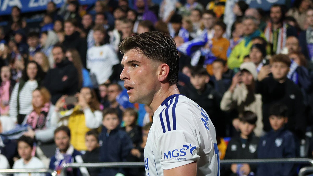 Guti reinforces in Benasque the idea of Real Zaragoza: Physical strength and defensive solidity