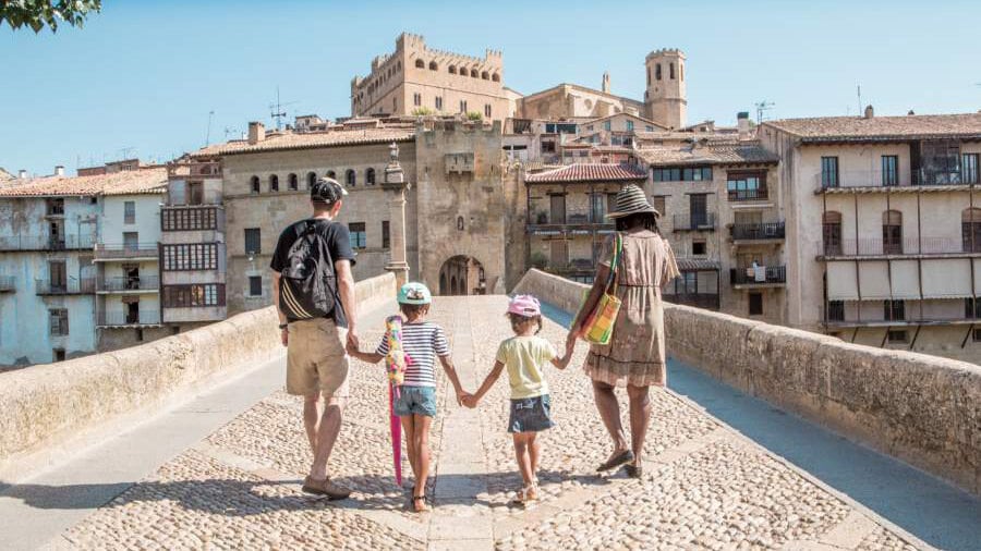 This medieval town of Teruel, declared a good of cultural interest, has a building so unique that Barcelona wanted it the same