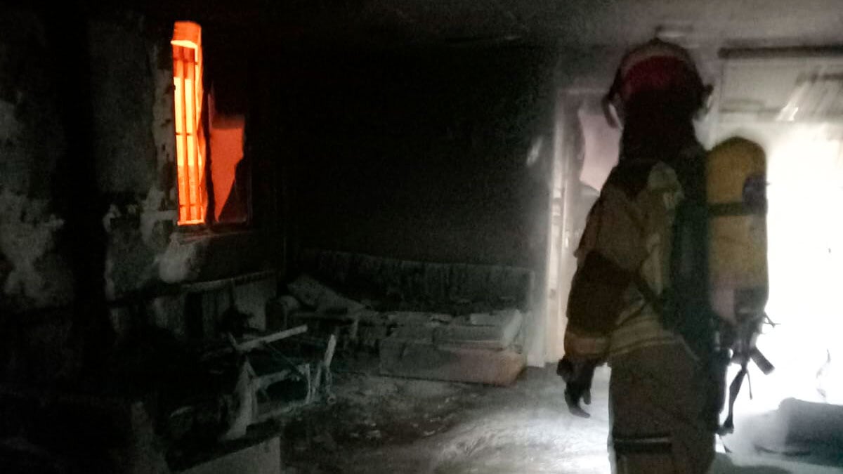 THE FIRE IN THE CENTER OF MINORS DE TERUEL aims to be intentional: “Something has happened in the bass”