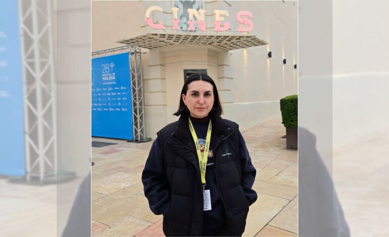 From Instagram to the Malaga Festival: the young Zaragoza who captivates in networks talking about film