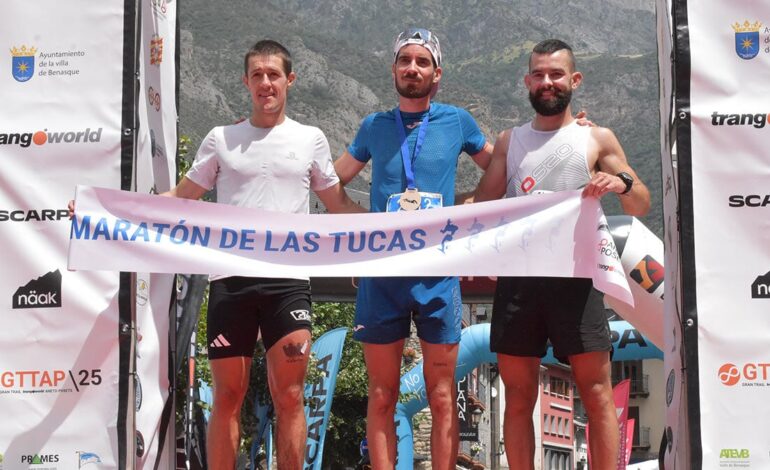 Pablo Bautista and Leire Fernández shine in the Las Tucas Marathon in Benasque with a record included