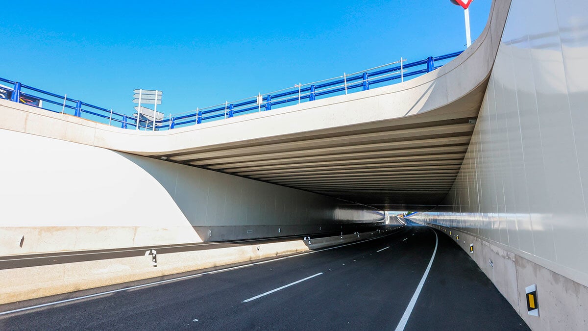 The defendant tunnel of the A-68 with the Z-40 is already a reality