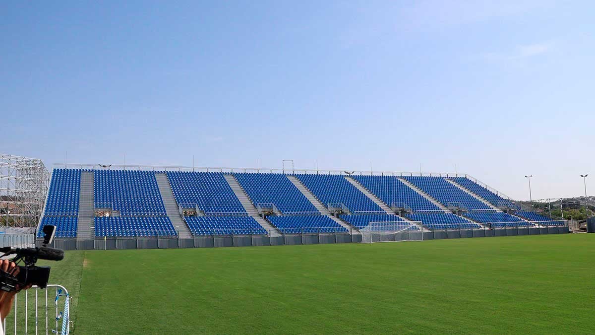 Zaragoza prepares a transport plan for the matches at the Ibercaja Stadium: EM1 and EM2