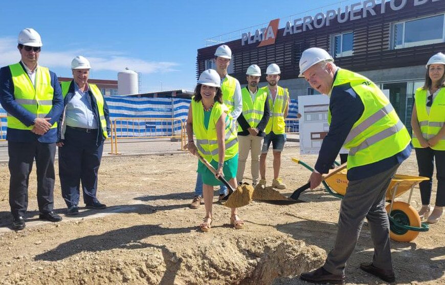 The expansion works of the Teruel Airport Terminal with 1.6 million euros are started