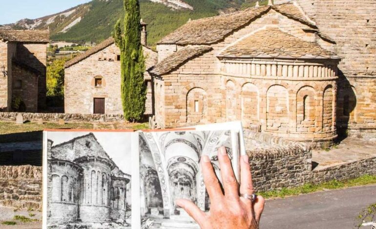 Cyclists arrive in this town of Huesca through the breakthrough, but they stay for their museums and nature
