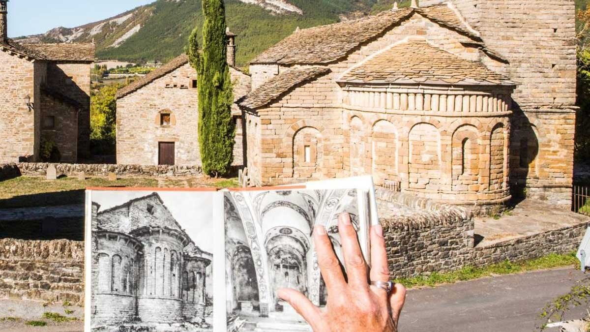 Cyclists arrive in this town of Huesca through the breakthrough, but they stay for their museums and nature