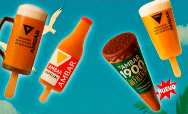 Ambar launches the definitive solution to combat heat: an artisanal ice cream by the most famous ice cream shop in Zaragoza