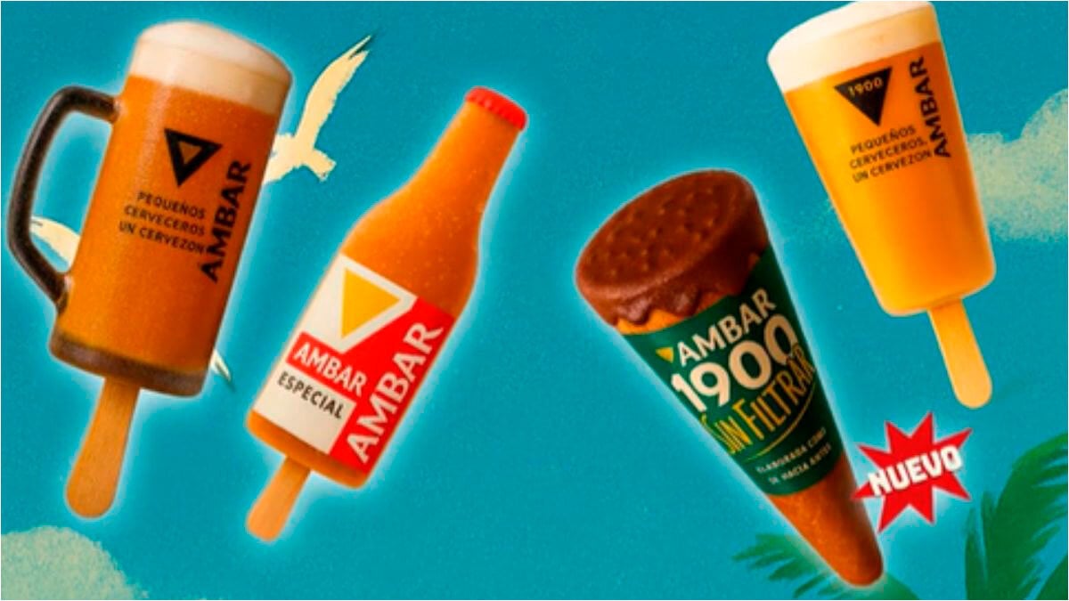 Ambar launches the definitive solution to combat heat: an artisanal ice cream by the most famous ice cream shop in Zaragoza