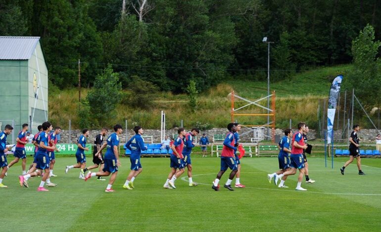Real Zaragoza’s work in the last two weeks before the debut in the League