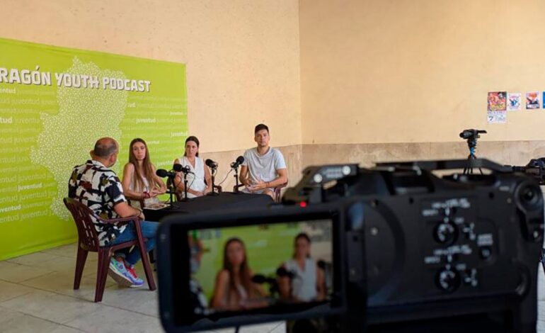 Aragonese youth takes the floor in the second edition of Aragon Youth Podcast