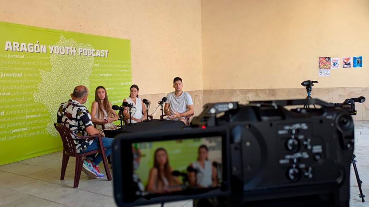 Aragonese youth takes the floor in the second edition of Aragon Youth Podcast