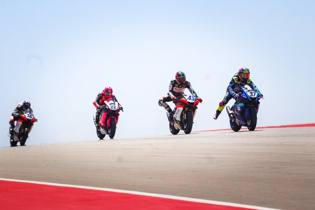 The FIM JuniorGP distributes the poles in Motorland Aragón for a racing Sunday