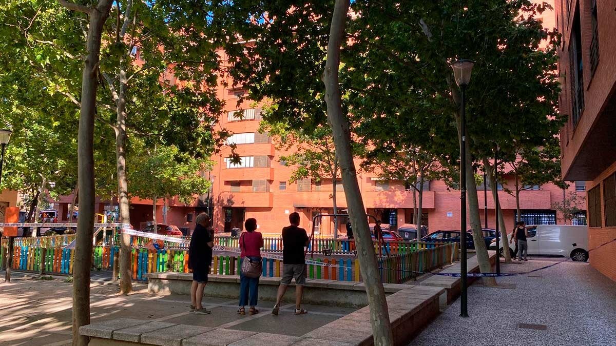 Zaragoza will strengthen local police officers after the fire parking