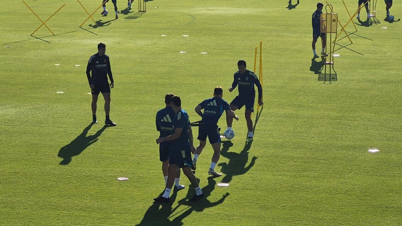 Aleksandar Radovanović entrenamiento real zaragoza