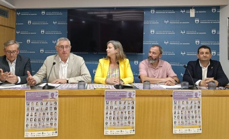 Mara Torres and Pedro García Aguado will participate in the Tancoñiz journalism and mental health course