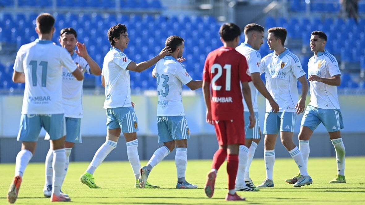 Real Zaragoza faces his second friendly at the premiere with the audience of Ibercaja Stadium
