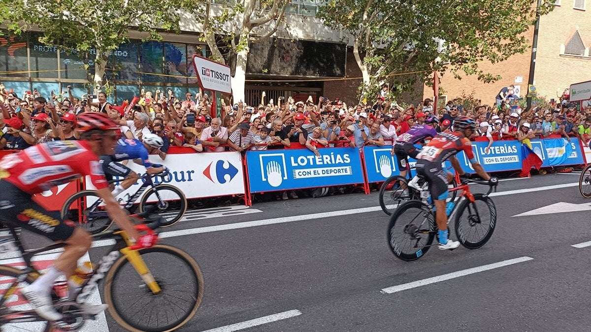 The return will travel 32 km from Zaragoza City: These are the streets through which the cyclists will pass