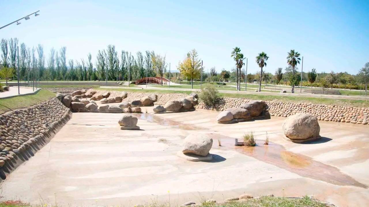 The Blavic Water Channel of the Expo, closer to its reopening with cleaning works