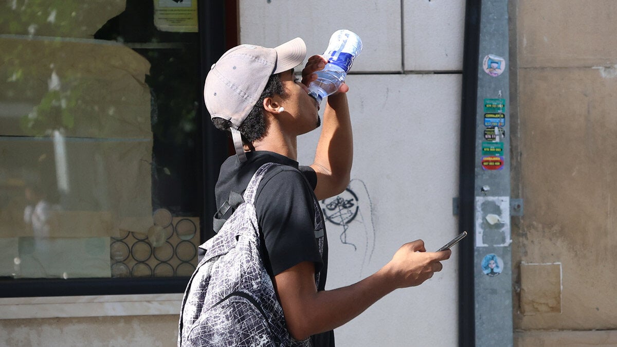 42 degrees maximum for this Monday: Zaragoza keeps the orange alert for the heat wave