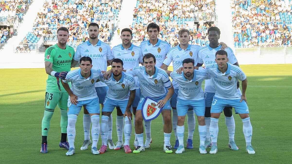 Real Zaragoza last his preparation in a new friendly against Nástic