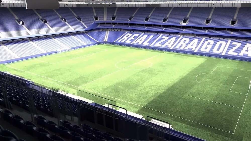 Thus the works of the Ibercaja Romareda Stadium advance, which opens a new video of how it will look