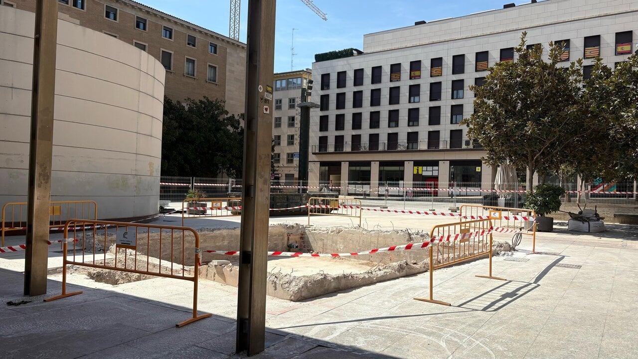 The works of the “Cube” will end at the end of August with the placement of the slabs