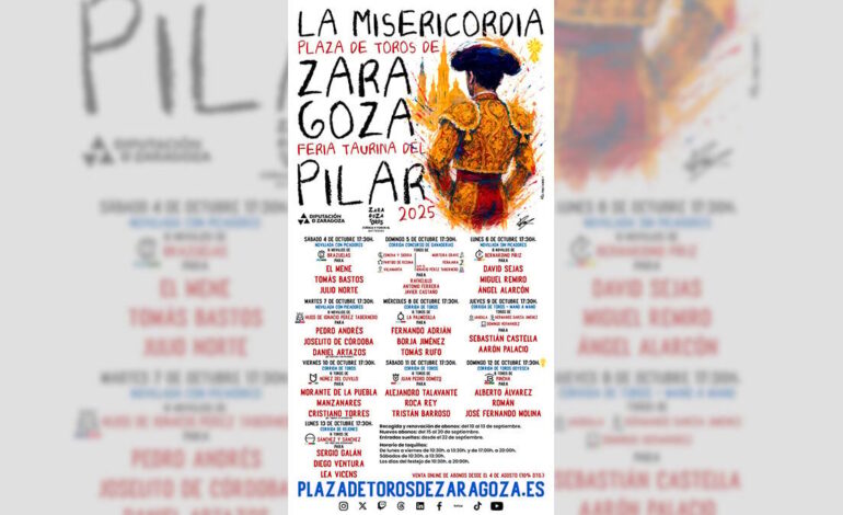 Morante de la Puebla, Roca Rey and the debut of Cristiano Torres: This is the Pilar Bullfighting Fair 2025