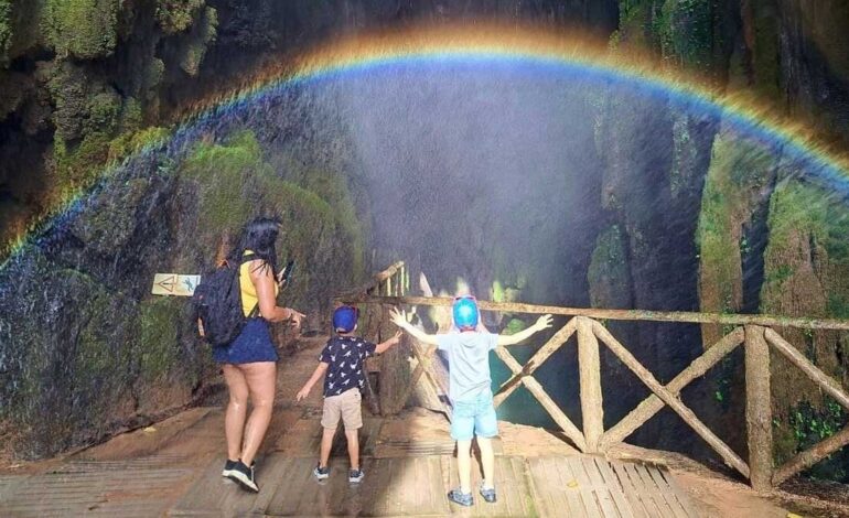 Gruta Iris Monasterio de Piedra. Foto: Monasterio de piedra