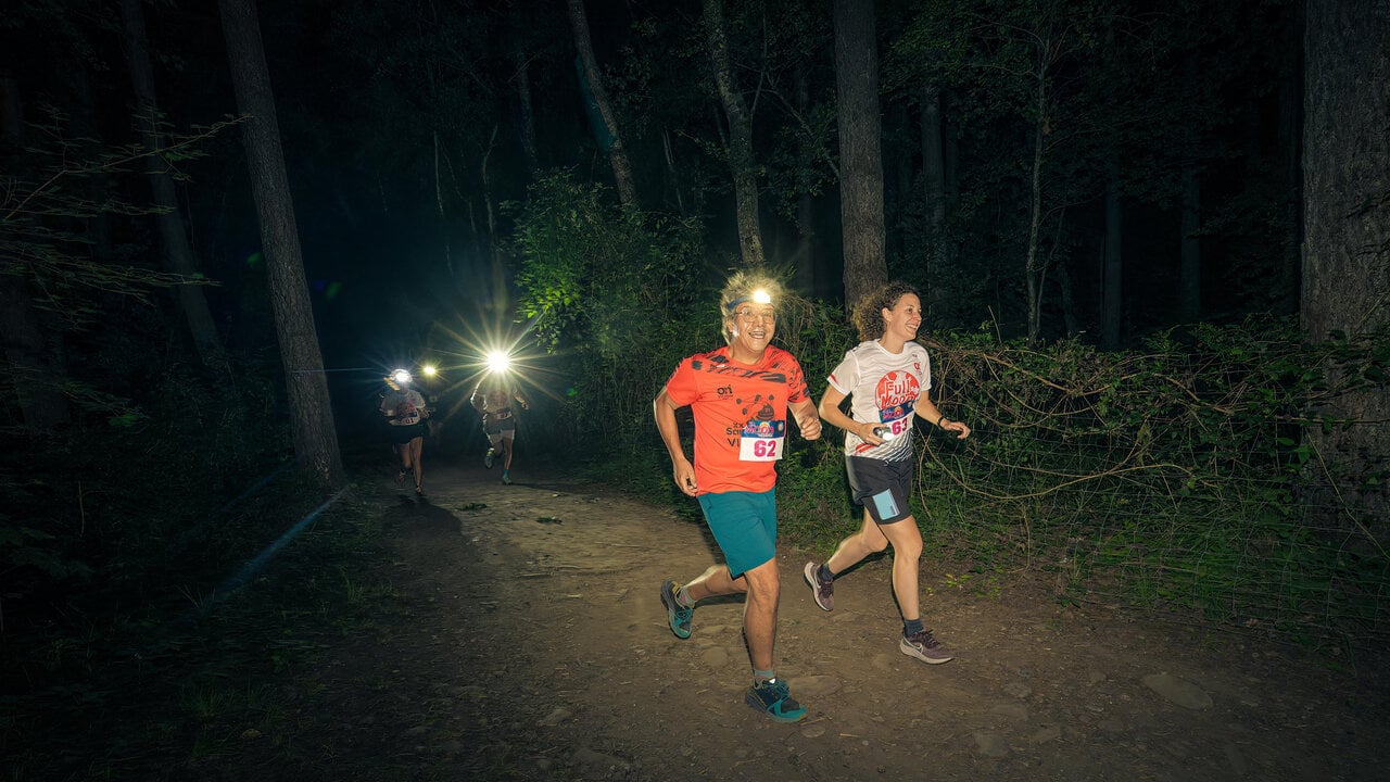 Run under the moonlight: Villanúa celebrates this Saturday the ninth edition of the full moon
