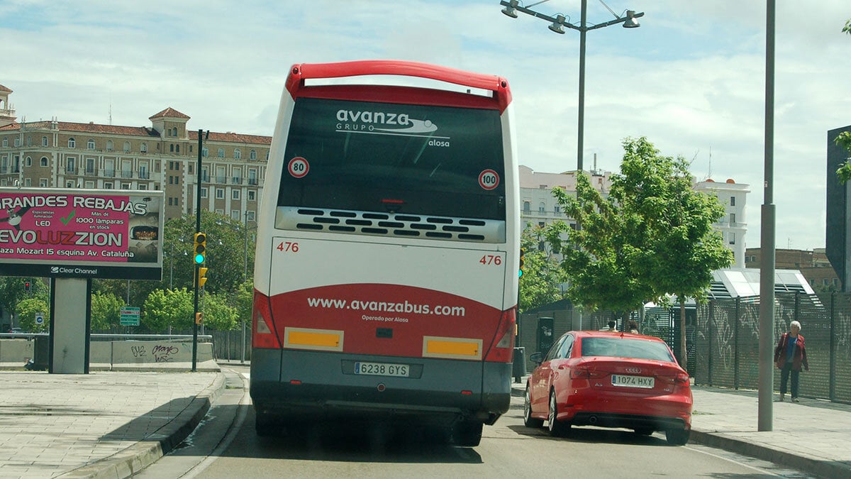The new Aragon bus map, almost completely three years later
