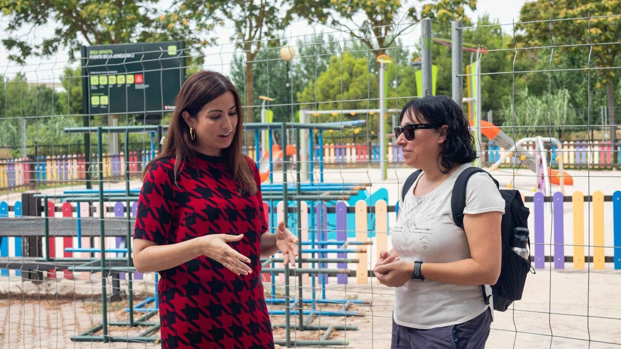 Shadows and solar panels in the playgrounds will arrive in Zaragoza from September