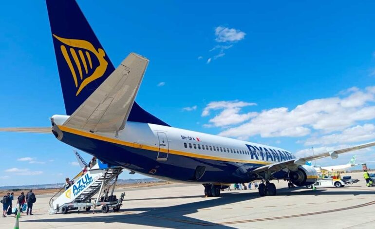 Strike on Ryanair flights: the rights of travelers flying from Zaragoza